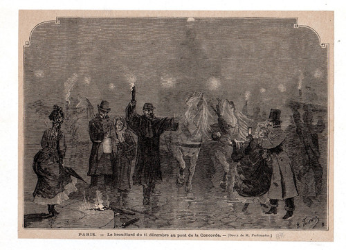 Paris fog december - december, 1875