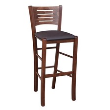 Tabouret Verona En Bois Noyer