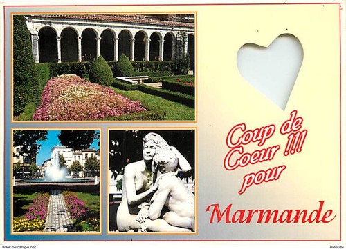 Carte postale marmande - carte,