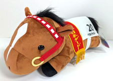Grande peluche jouet pour poupée Tokai Teio pur-sang collection 58e derby...