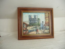 Tableau ancien peint sur toile