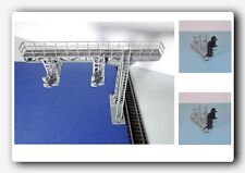 *** POTENCE 2 VOIES + 2 SEMAPH 6 FEUX STYLE ANCIEN POUR TRAIN HO 1/87 ***