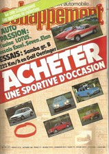 ECHAPPEMENT N°191 SAMBA  / GOLF OETTINGER / LOTUS EXCEL / CATERHAM SUPER SEVEN