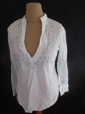 Chemisier EVALINKA Blanc Taille 38 à - 68%