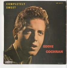 Eddie COCHRAN - Completely sweet + 3 - EP 45T (7") vinyle Original France  1963