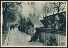 Carte postale-Bouquinistes du