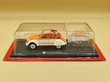 1/43 Citroën 2CV Spot & Remorque Blanc & Orange 1976 IXO AutoPlus