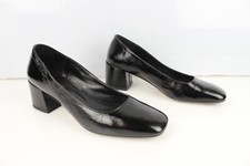 MINELLI T 38 Escarpins trotteurs cuir verni noir Très bon état