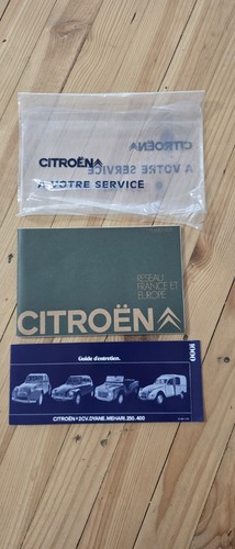 Ancien lot bord citroen 2cv - ancien,