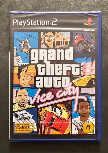 Gta vice city ps2 scellé - city,