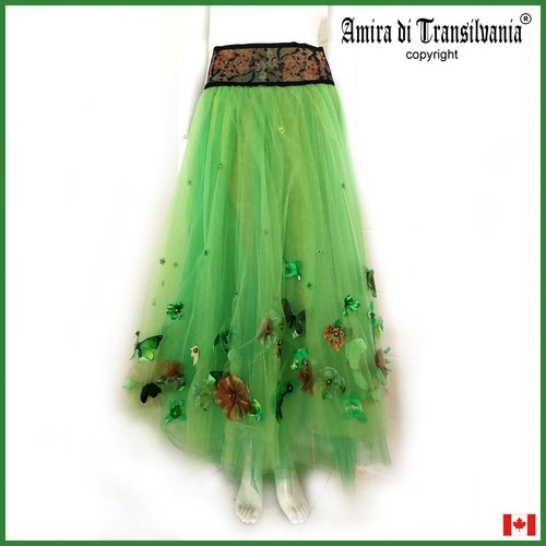 Tulle skirt long woman - long,
