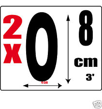 lot 2 lettres [O] Sticker