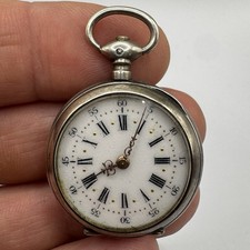 Petite Montre Gousset De Col