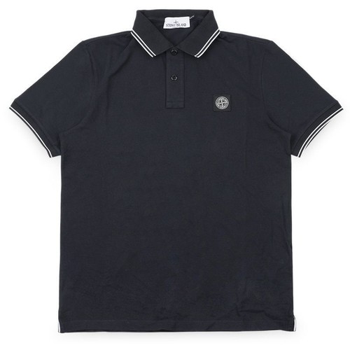 Stone island polo logo - stone,