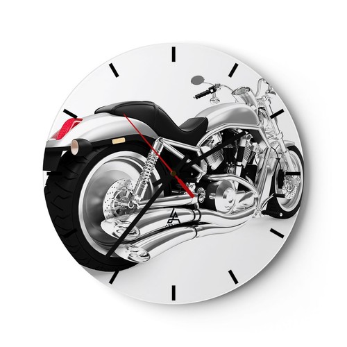Horloge murale verre - horloge,
