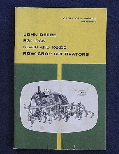 1966 john deere modèle rg4 - john,