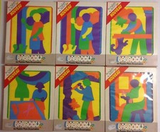 RARE LOT 6 PUZZLES PLANS ENCASTRABLES - LES METIERS DE BABADOU - VINTAGE