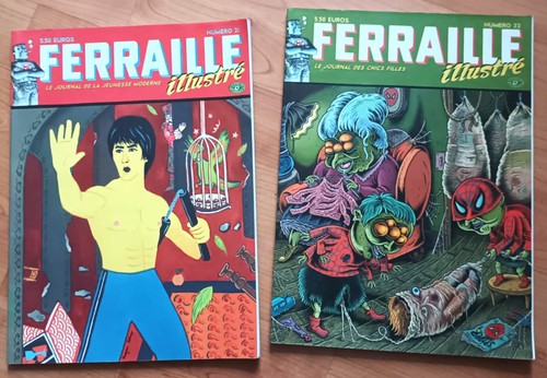 Revue ferraille requins - revue, bd