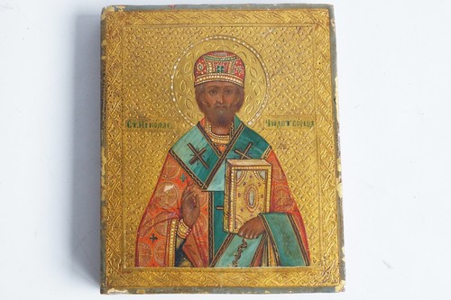 Icône orthodoxe saint nicolas - saint,