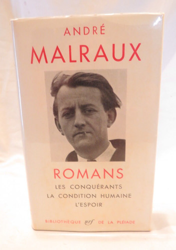 Livre pleiade andre malraux - la,
