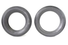 Paire Pneumatiques Nouveaux Moto Custom Tt Classic Victory 5.00X15 69P 4.50X17