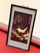 Art Asiatique Tableau Nacre