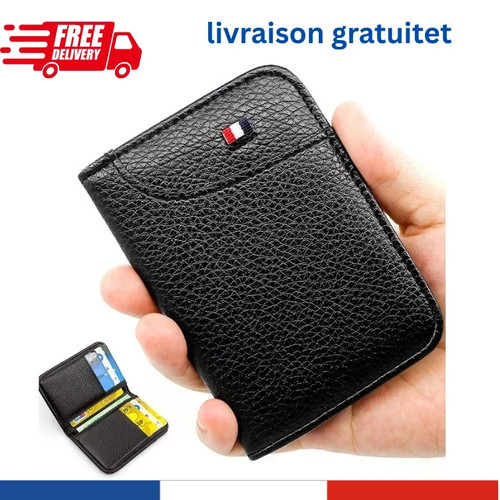 Porte carte bancaire - en, cuir