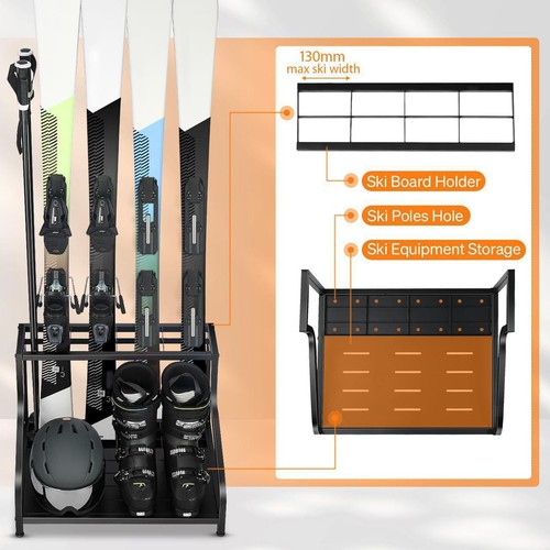 Support rangement pour - rangement, skis