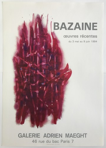 Jean bazaine galerie adrien - bazaine,,