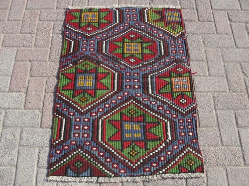 Petit kilim tapis - petit,