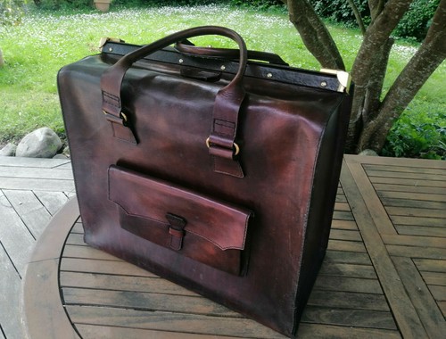 Valise sac medecin - valise-sac, vintage 