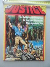 BD Dr justice n° 21 édition vaillant Juin 1977