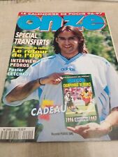 ONZE MONDIAL N*91 GUIDE D1 1997 NICOLLIN ZIDANE BILAN EURO 96 ALLEMAGNE POSTER