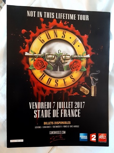 Publicité advert concert