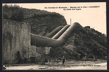 CPA Rochebut, La Chute des tuyaux 