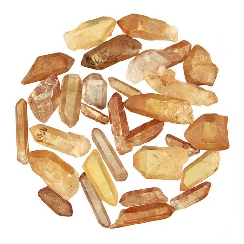 Pierres brutes pointes - , de