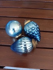 3 boules décorations Noël