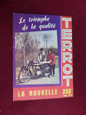 prospectus catalogue moto  : TERROT la nouvelle 250cc type OSSD