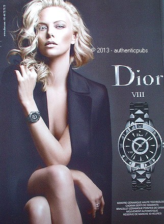 Publicite dior montre - publicite, bracelet
