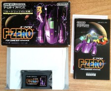 F-ZERO MAXIMUM VELOCITY COMPLET NINTENDO GAMEBOY ADVANCE GBA NTSC JAP État Moyen