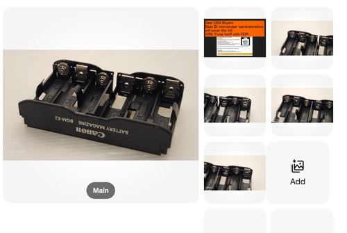 Genuine canon bgm battery - genuine, bgm-e2