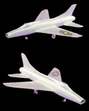 Avion SOLIDO SUPER SABRE / jouet ancien plane