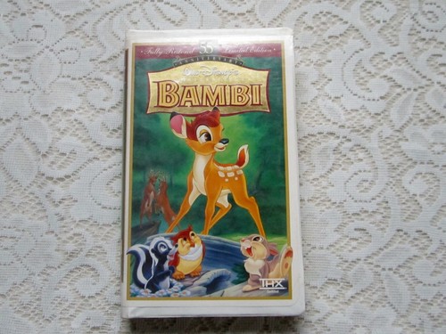 Disney bambi vhs with a - bambi,