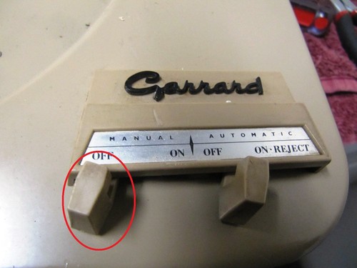 Garrard type rc209 rc210 - type, a