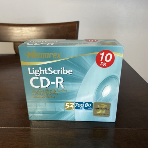 New memorex lightscribe r - memorex, cd-r