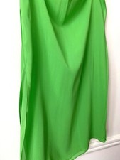 Grand FOULARD VERT Pomme Lumineux NEUF 57 x 166cm