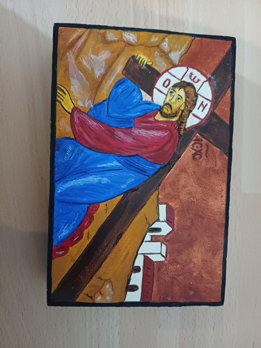 Icône religieuse christ en - christ,