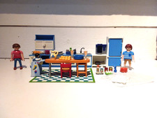 PLAYMOBIL LOT MAISON MODERNE/ CONTEMPORAINE CUISINE ÉQUIPÉE FRIGO CITY LIFE