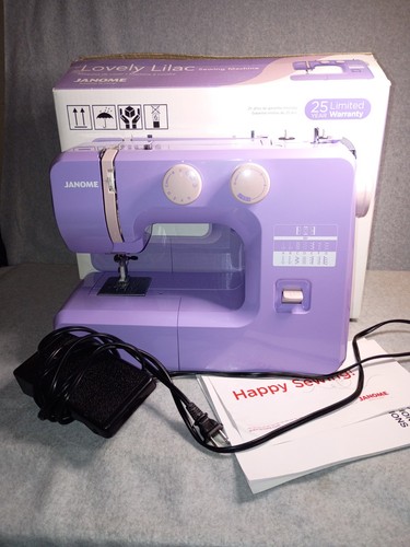 Lovely lilac janome sewing - janome,