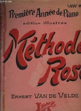 Méthode Rose. Première année de Piano, édition illustrée.